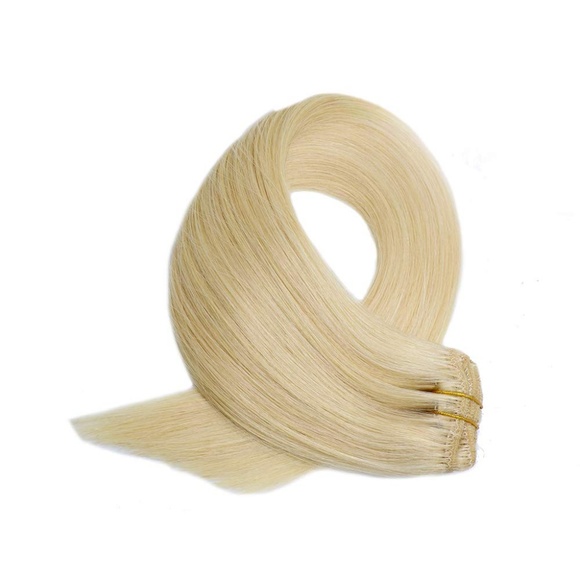 18" Human Hair Clip in Extensions 70 Grams #60 - Picture 2 of 2